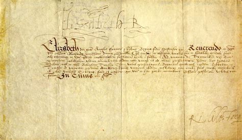 elizabeth i tudor documents archive